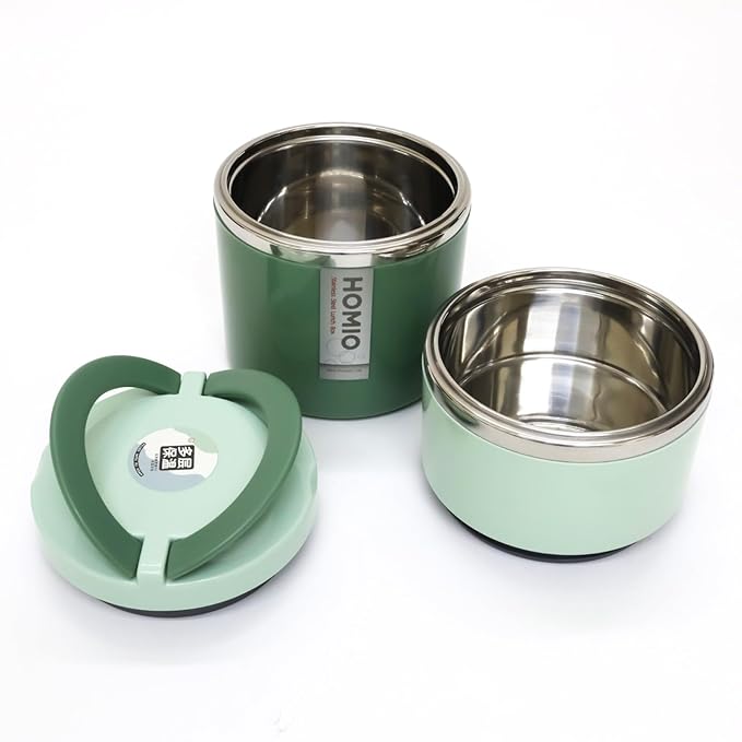 Kickyware Homio 2 Layers Stainless Steel Lunch Box