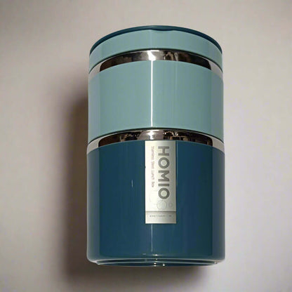 Kickyware Homio 2 Layers Stainless Steel Lunch Box